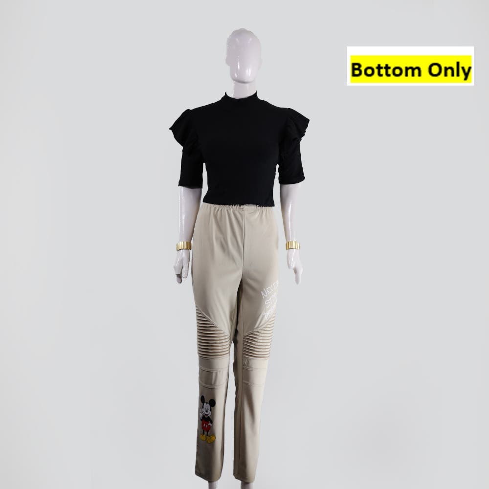 Trendy Mickey Graphic Sweatpants - Cozy Streetwear Staple